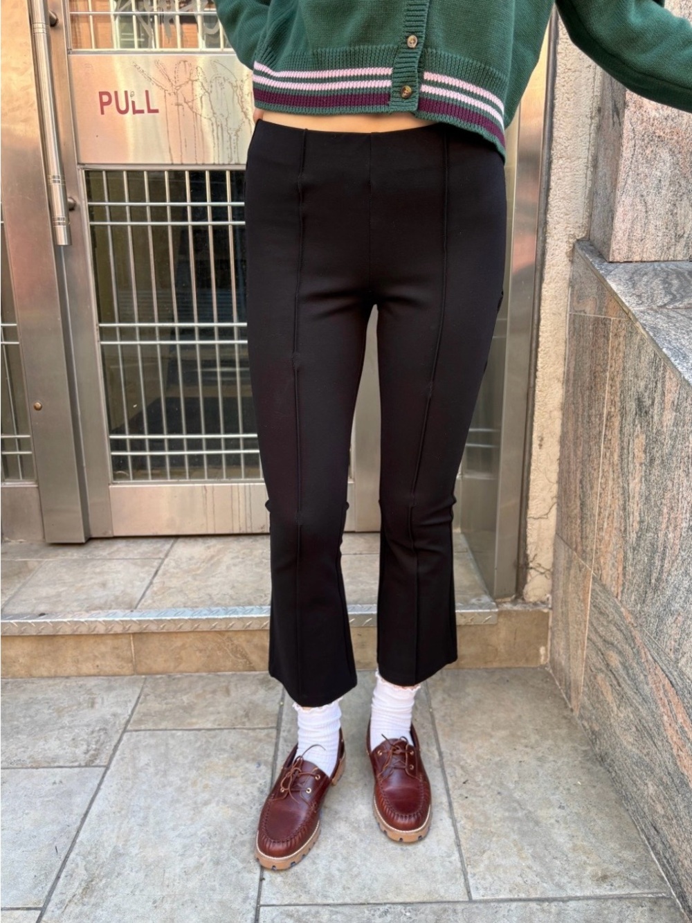 Natalia Cropped Flare Pants